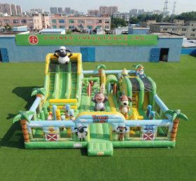 T6-7140 Parque Inflável com Tema Timmy Time