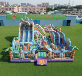 T6-7150 Parque Inflável Tema Zootopia