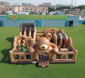 T6-7155 Diversão Inflável com Tema de Urso