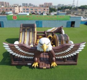 T6-7168 Parque Inflável com Tema de Águia