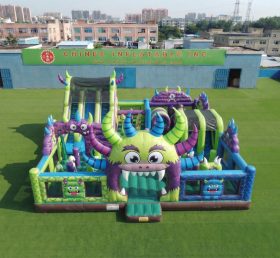 T6-7194 Parque Inflável com Tema de Monstro