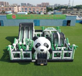 T6-7200 Parque de Diversões Inflável com Tema de Panda