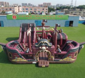 T6-7206 Diversão Inflável com Tema de Piratas
