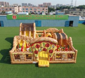 T6-7207 Diversão Inflável com Tema de Pizza