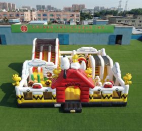 T6-7216 Diversão Inflável com Tema Snoopy