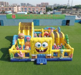 T6-7220 Diversão Inflável Tema Bob Esponja