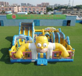 T6-7227 Diversão Inflável Tema Os Simpsons