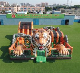 T6-7229 Diversão Inflável com Tema de Tigre