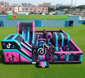 T6-7230 Parque de Diversões Inflável com Tema TikTok