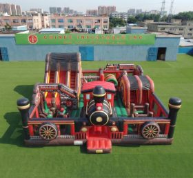 T6-7232 Diversão Inflável com Tema de Trem