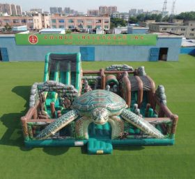 T6-7234 Diversão Inflável com Tema de Tartaruga