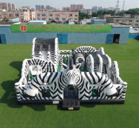 T6-7241 Diversão Inflável com Tema de Zebra