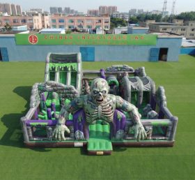 T6-7242 Diversão Inflável com Tema Zumbi