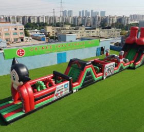 T7-4506 Curso de Obstáculos Inflável com Tema Astro Boy