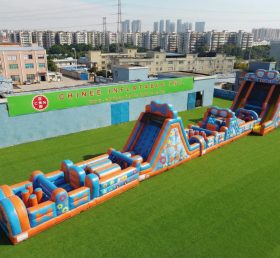 T7-4515 Curso de Obstáculos Inflável com Tema Blippi Wonders