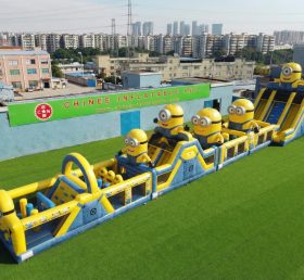T7-4584 Percursos de Obstáculos Insufláveis com Tema dos Minions