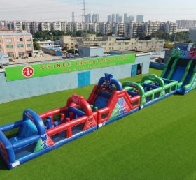 T7-4609 Curso de Obstáculos Inflável com Tema PJ Masks