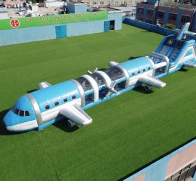 T7-4675 Cursos de Obstáculos Infláveis com Tema de Avião