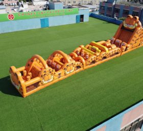 T7-4731 Curso de Obstáculos Inflável Tema Garfield