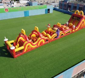 T7-4758 Curso de Obstáculos Inflável com Tema McDonald