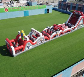 T7-4796 Curso de Obstáculos Inflável com Tema Roblox