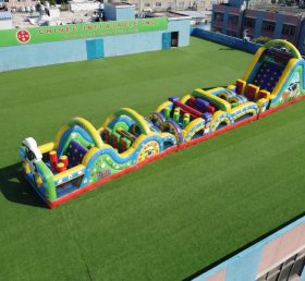 T7-4831 Curso de Obstáculos Inflável com Tema Timmy Time