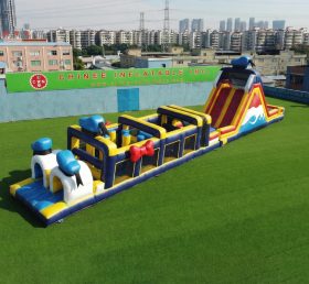 T7-4893 Curso de Obstáculos Inflável Tema Pato Donald