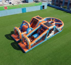 T7-5037 Pistas de Obstáculos Infláveis com Tema Blippi Wonders