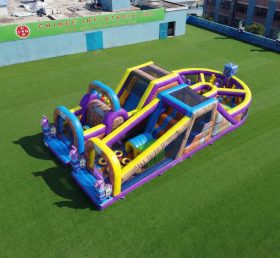 T7-5075 Pista de Obstáculos Inflável com Tema Fortnite
