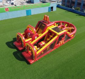 T7-5102 Curso de Obstáculos Inflável com Tema McDonald