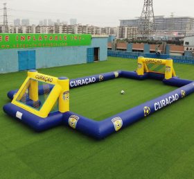 T11-926CW Campo de Futebol Inflável com Tema de Curaçao