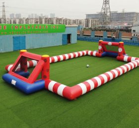 T11-926PY Campo de Futebol Inflável com Tema do Paraguai