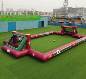 T11-926PT Campo de Futebol Insuflável com Tema de Portugal