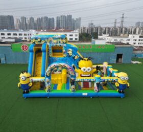 T6-8488 Cidade Divertida Inflável com Tema dos Minions