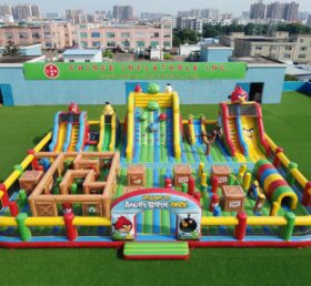 GF3-1425 Parque Infantil Insuflável Tema Angry Birds