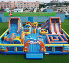 GF3-1432 Playground Inflável com Tema Blippi Wonders