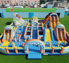 GF3-1433 Playground Inflável com Tema Bluey