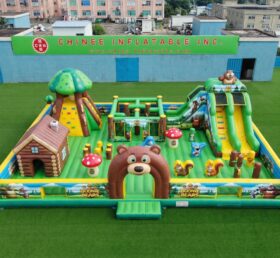 GF3-1436 Parque Infantil Inflável Tema Ursos Boonie