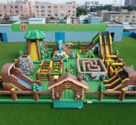 GF3-1438 Parque Infantil Insuflável Tema Boonie Bears