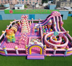GF3-1440 Parque Infantil Inflável com Tema de Doces