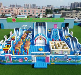 GF3-1449 Playground Inflável com Tema Doraemon