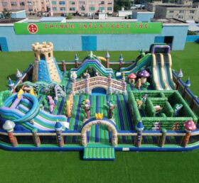 GF3-1455 Playground Inflável com Tema de Conto de Fadas