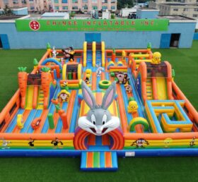 GF3-1474 Playground Inflável com Tema Looney Tunes