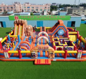 GF3-1486 Playground Inflável com Tema Naruto
