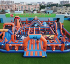 GF3-1487 Playground Inflável com Tema Naruto