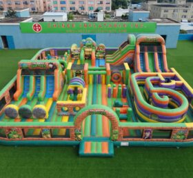 GF3-1490 Parque Infantil Inflável com Tema das Tartarugas Ninja