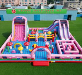 GF3-1494 Parque Infantil Inflável Tema Peppa Pig