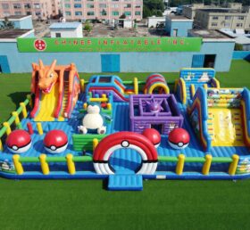 GF3-1498 Playground Inflável com Tema Pokémon