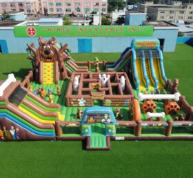 GF3-1506 Playground Inflável com Tema Scooby-Doo