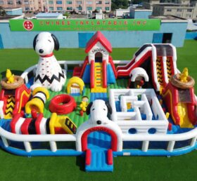 GF3-1510 Parque Infantil Inflável Temático do Snoopy